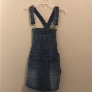 Abound cut off short overalls